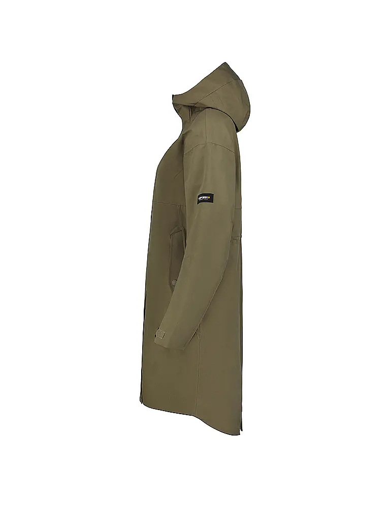 ICEPEAK | Manteau d'hiver pour femme Minier à capuche |