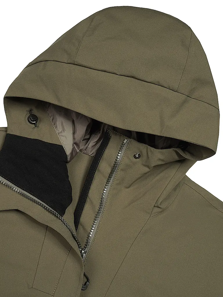 ICEPEAK | Manteau d'hiver pour femme Minier à capuche |