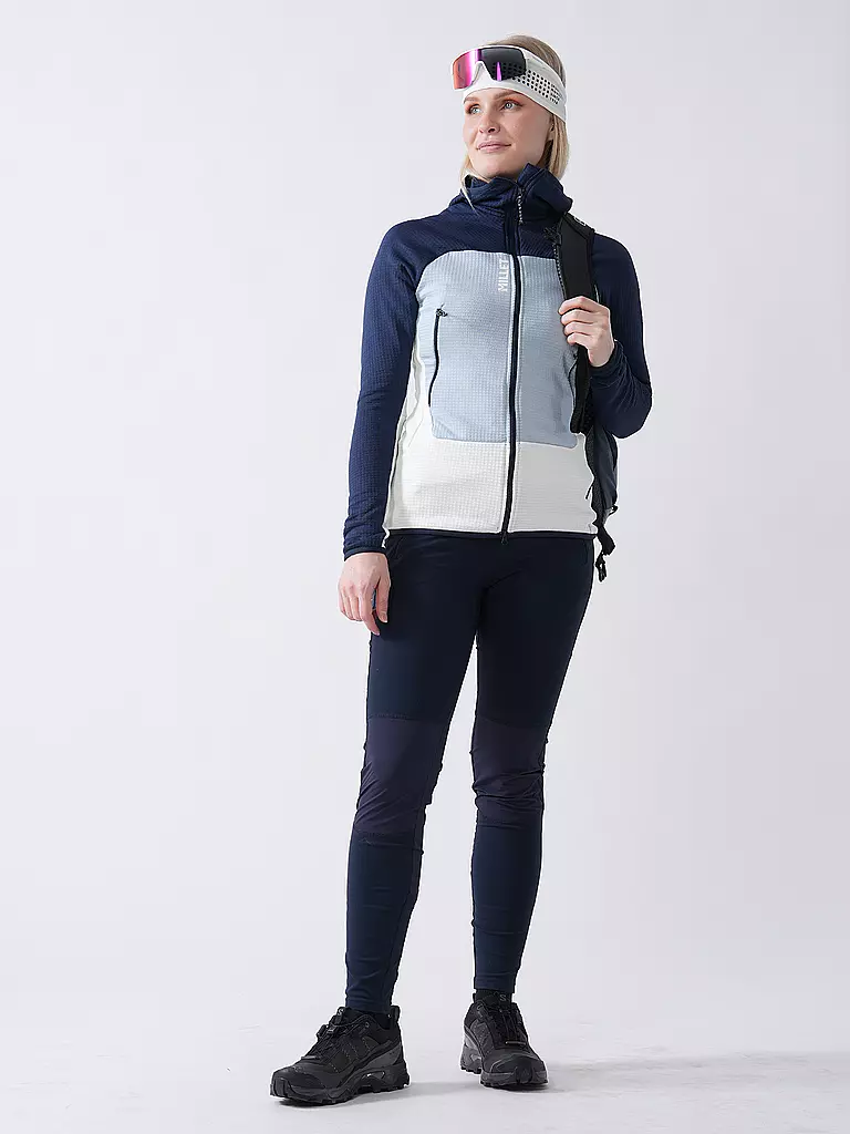ICEPEAK | Pantalon de randonnée femme Bethune Hybrid Stretch | Bleu foncé
