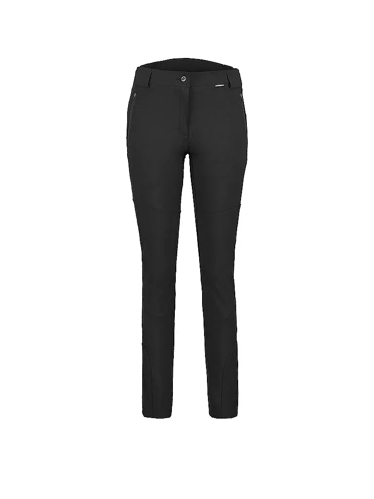 ICEPEAK | Pantalon de randonnée hybride Doral pour femmes | Noir