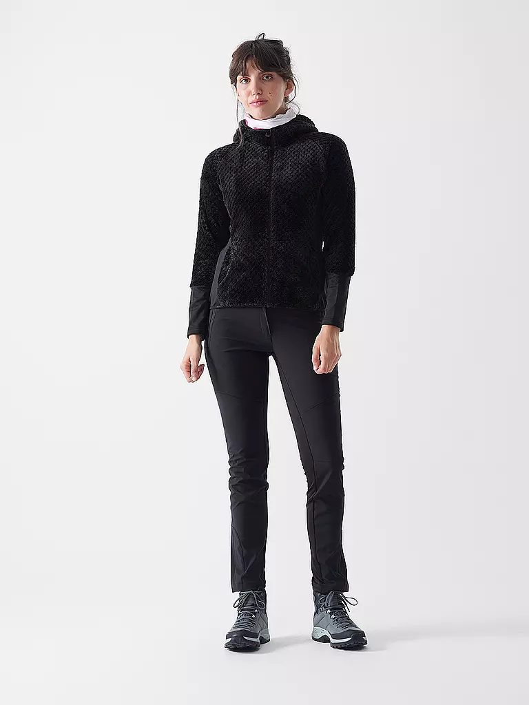 ICEPEAK | Pantalon de randonnée hybride Doral pour femmes | Noir