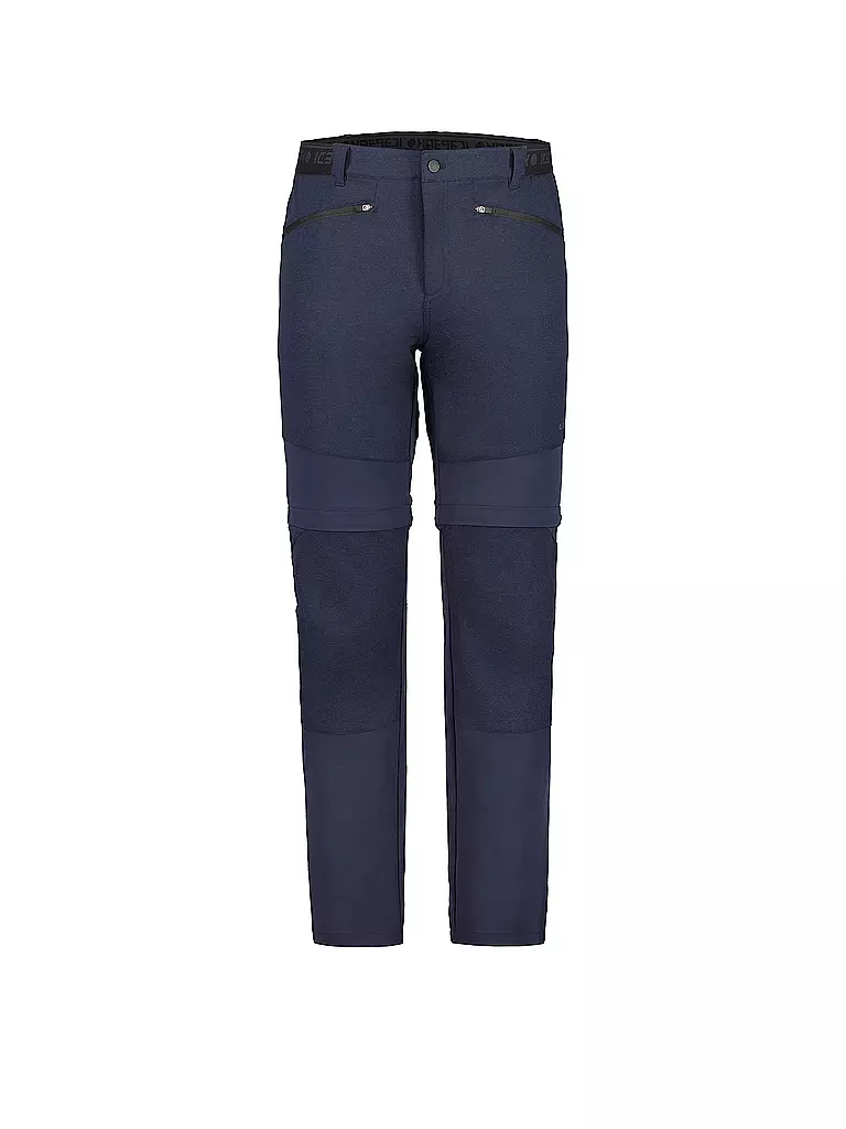 ICEPEAK | Pantalon de randonnée zippé Braham pour hommes | Bleu foncé
