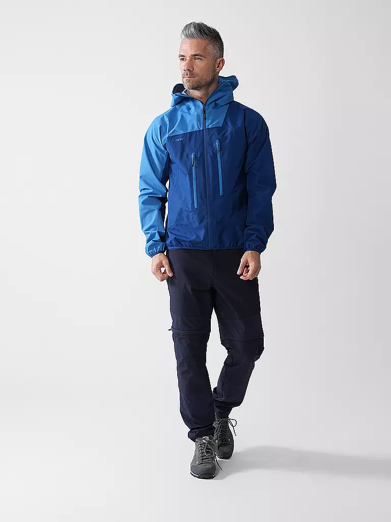 ICEPEAK | Pantalon de randonnée zippé Braham pour hommes | Bleu foncé