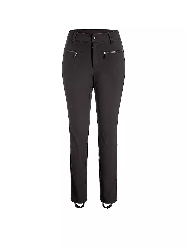 ICEPEAK | Pantalon de ski softshell pour femmes | Noir