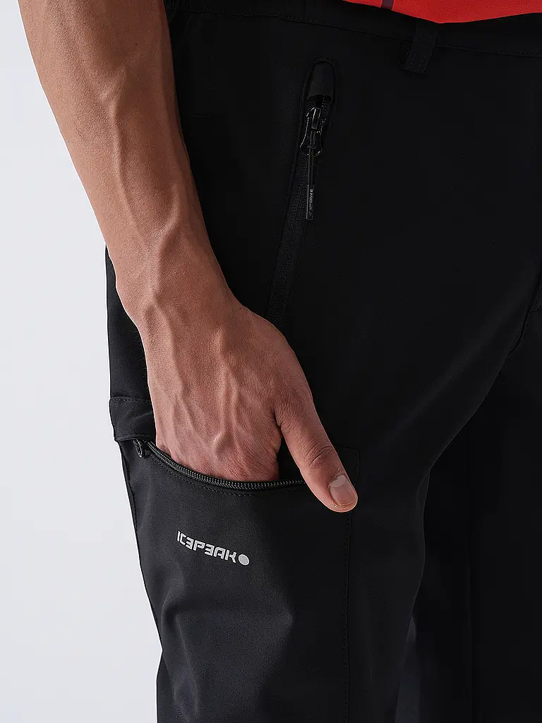 ICEPEAK | Pantalon softshell Bouton pour hommes |