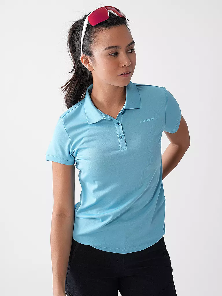 ICEPEAK | Polo de sport Bayard pour femmes | Bleu clair
