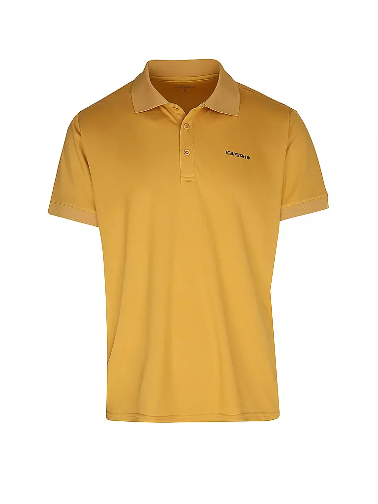 ICEPEAK | Polo de sport pour homme Bellmont | Moutarde
