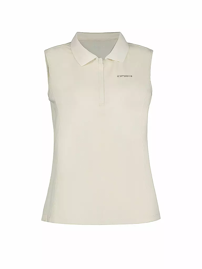ICEPEAK | Polo fonctionnel sans manches Bazine pour femmes | Crème