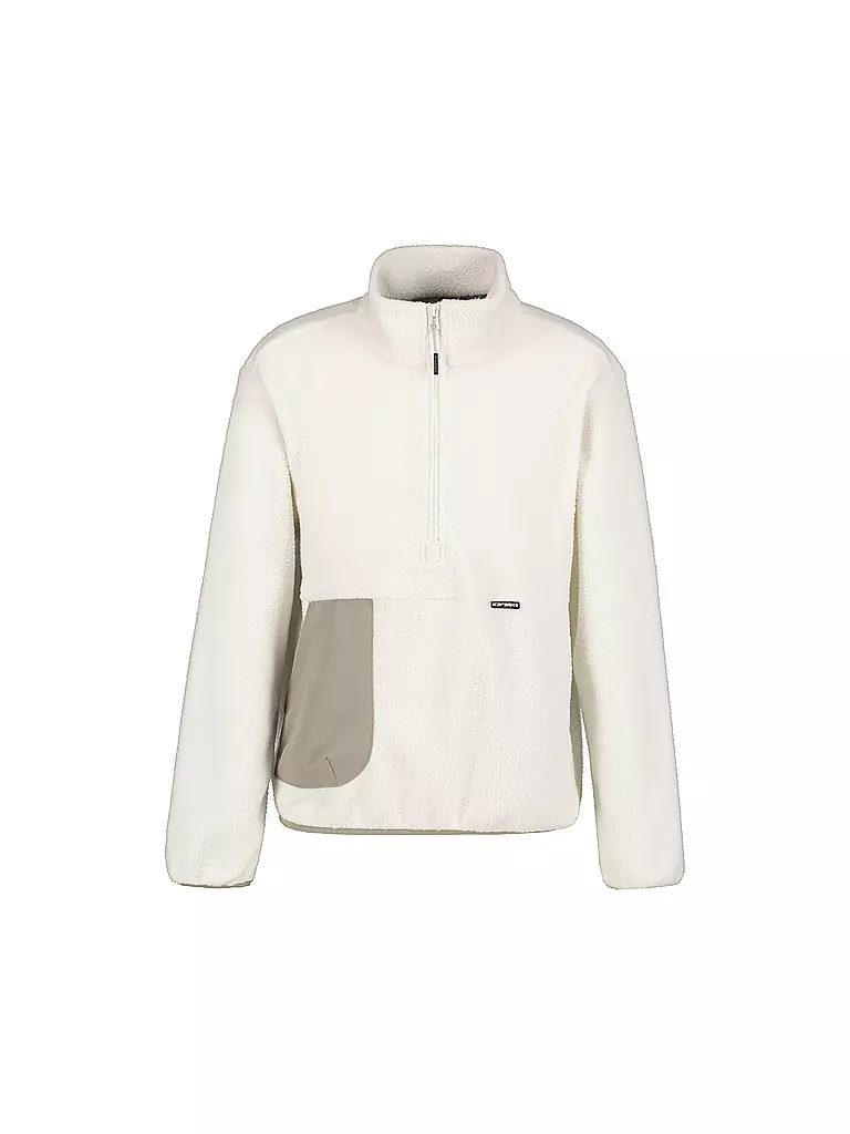 ICEPEAK | Pull fille Kokomo Fleece avec zip | Blanc