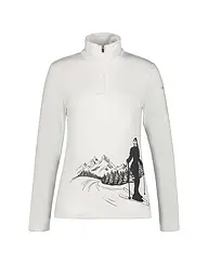 ICEPEAK | Sous-pull zippé Ellenton pour femme | Blanc