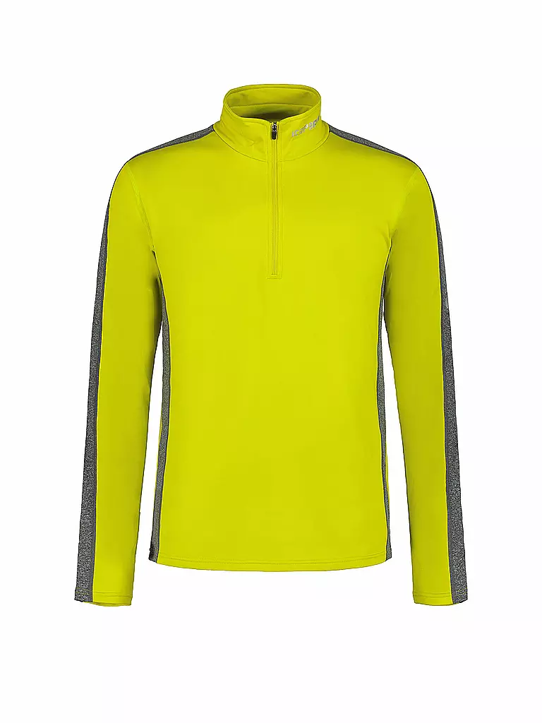 ICEPEAK | Sous-pull zippé Fleminton pour homme | Jaune