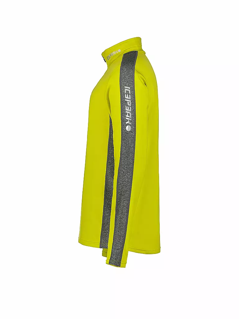ICEPEAK | Sous-pull zippé Fleminton pour homme | Jaune
