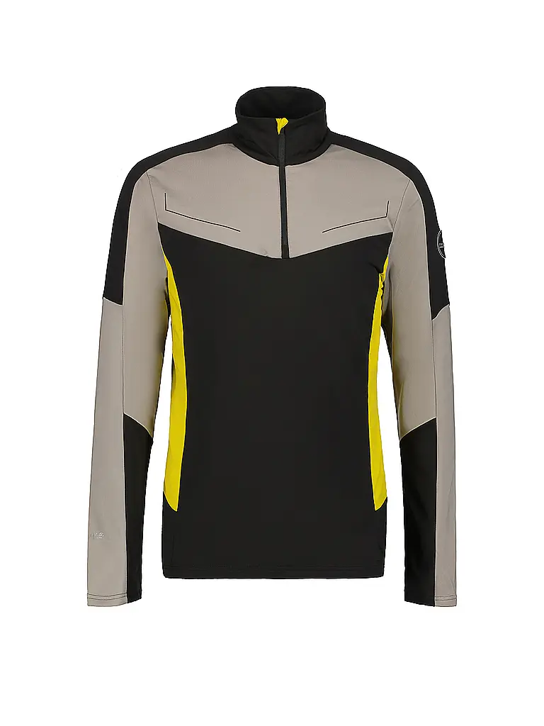 ICEPEAK | Sous-pull zippé Frenner pour homme | Noir