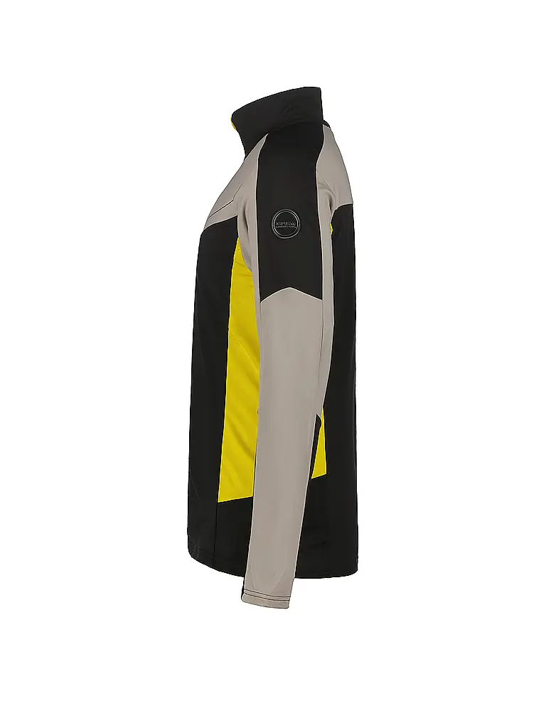 ICEPEAK | Sous-pull zippé Frenner pour homme | Noir