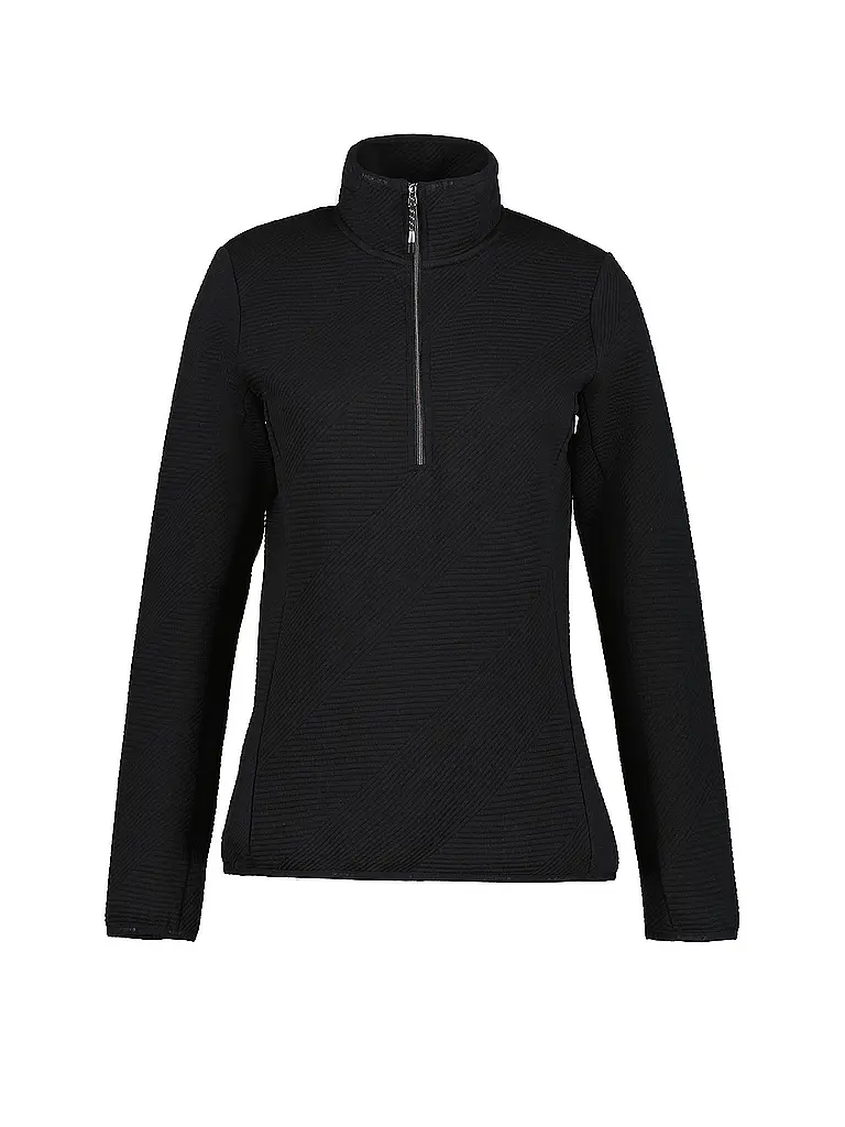 ICEPEAK | Sous-pull zippé pour femme Evansdale | Noir