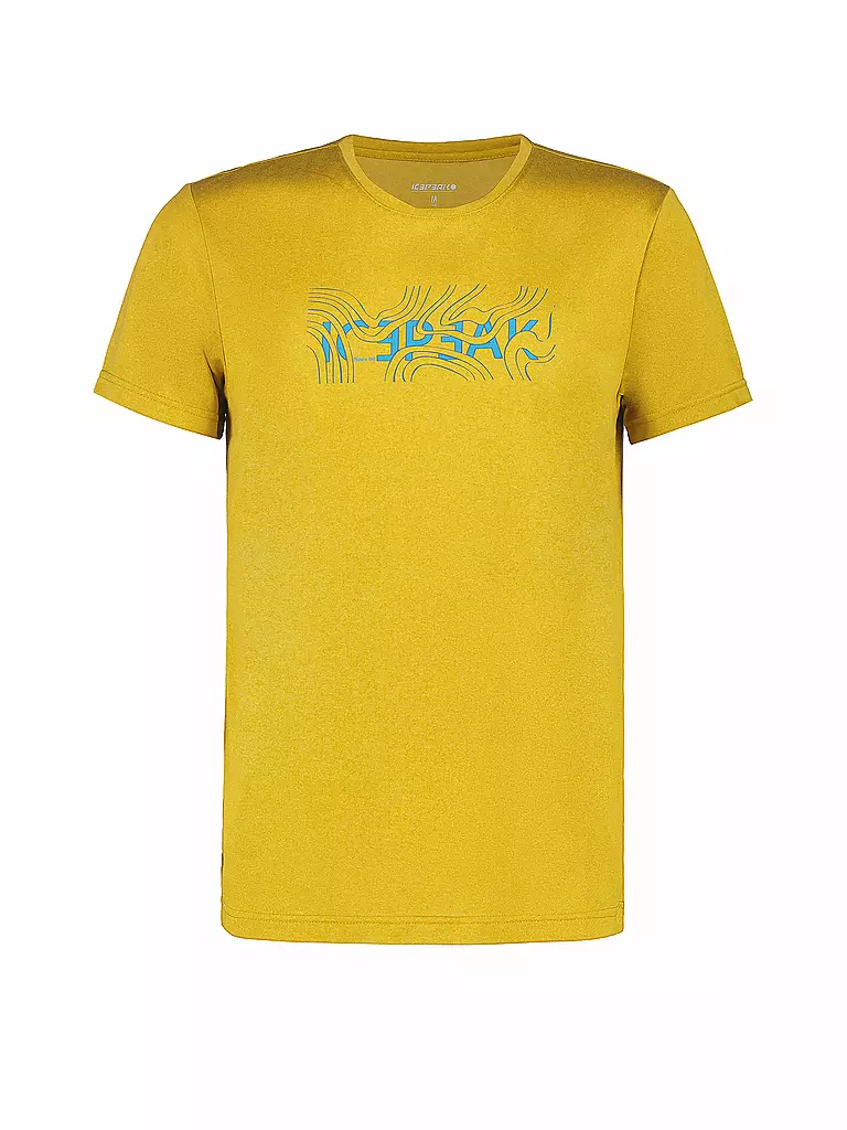 ICEPEAK | T-shirt de sport pour homme Baerden | Moutarde