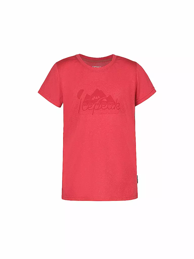 ICEPEAK | T-shirt fille Kivalina JR | Rose vif