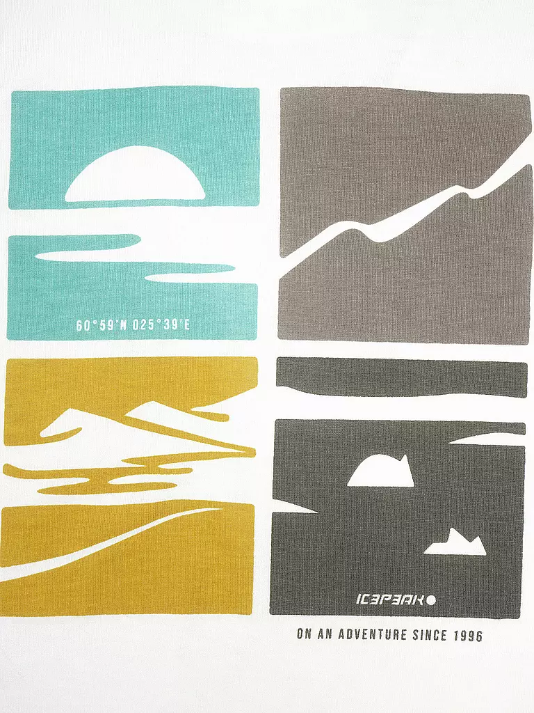 ICEPEAK | T-shirt garçon Kinston Jr | Crème