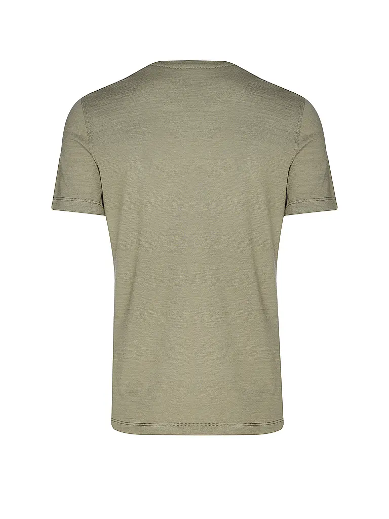 ICEPEAK | T-shirt uni Greitz pour femmes | Olive
