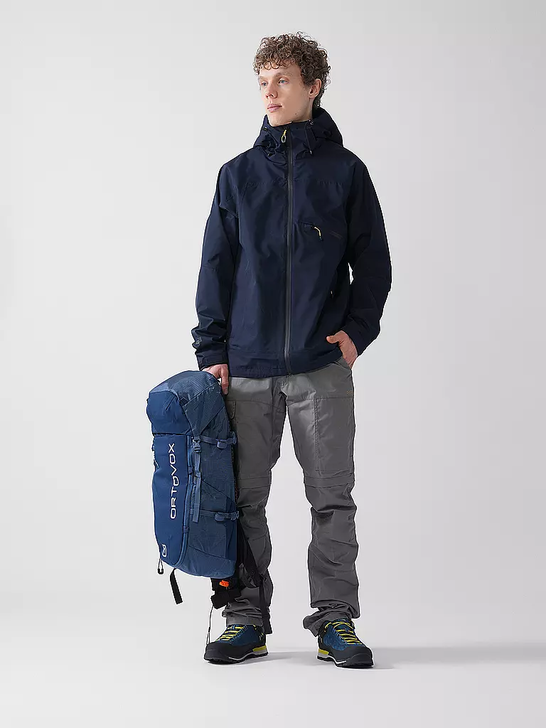 ICEPEAK | Veste de randonnée homme Bangs 2L à capuche | Bleu foncé