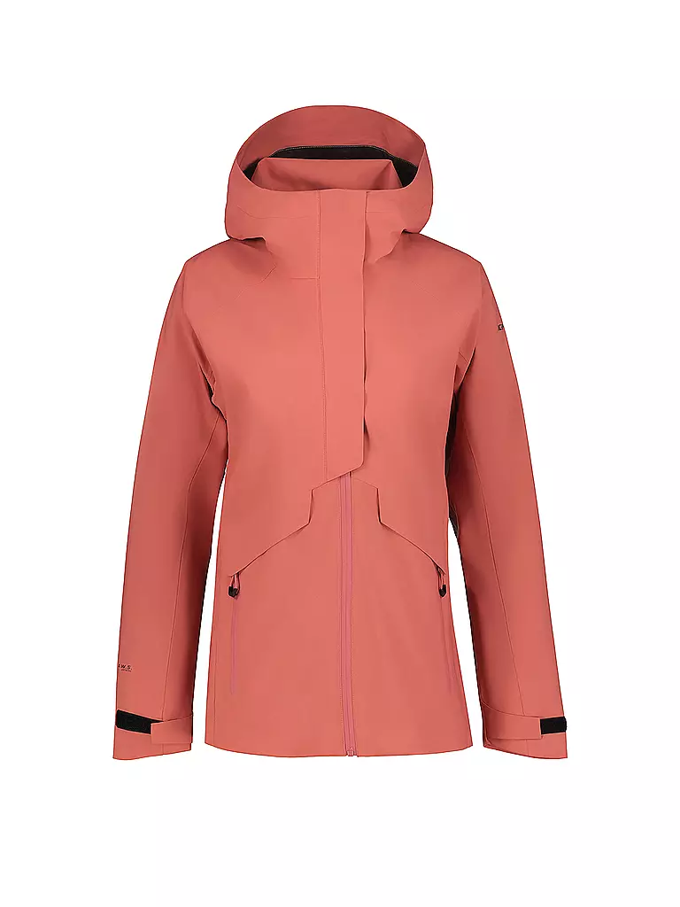 ICEPEAK | Veste de randonnée pour femme Deblois 3L à capuche | Corail