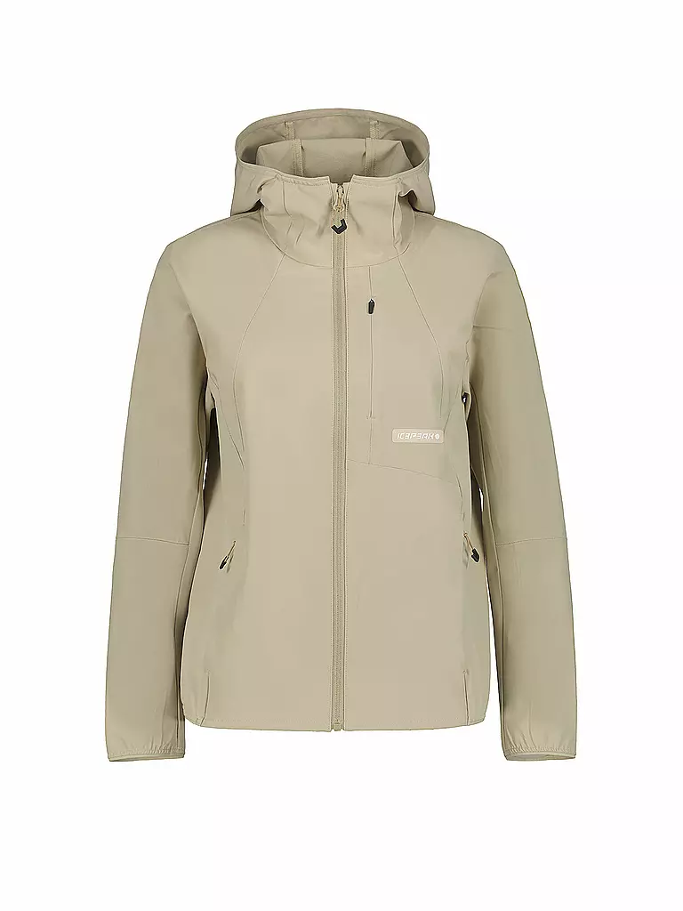 ICEPEAK | Veste de randonnée pour femme Yona à capuche | Beige
