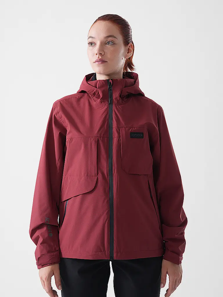 ICEPEAK | Veste de randonnée pour femmes Brilliant Shell à capuche |