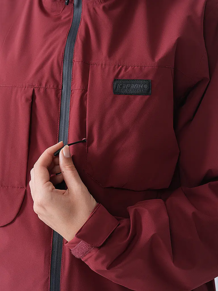 ICEPEAK | Veste de randonnée pour femmes Brilliant Shell à capuche |