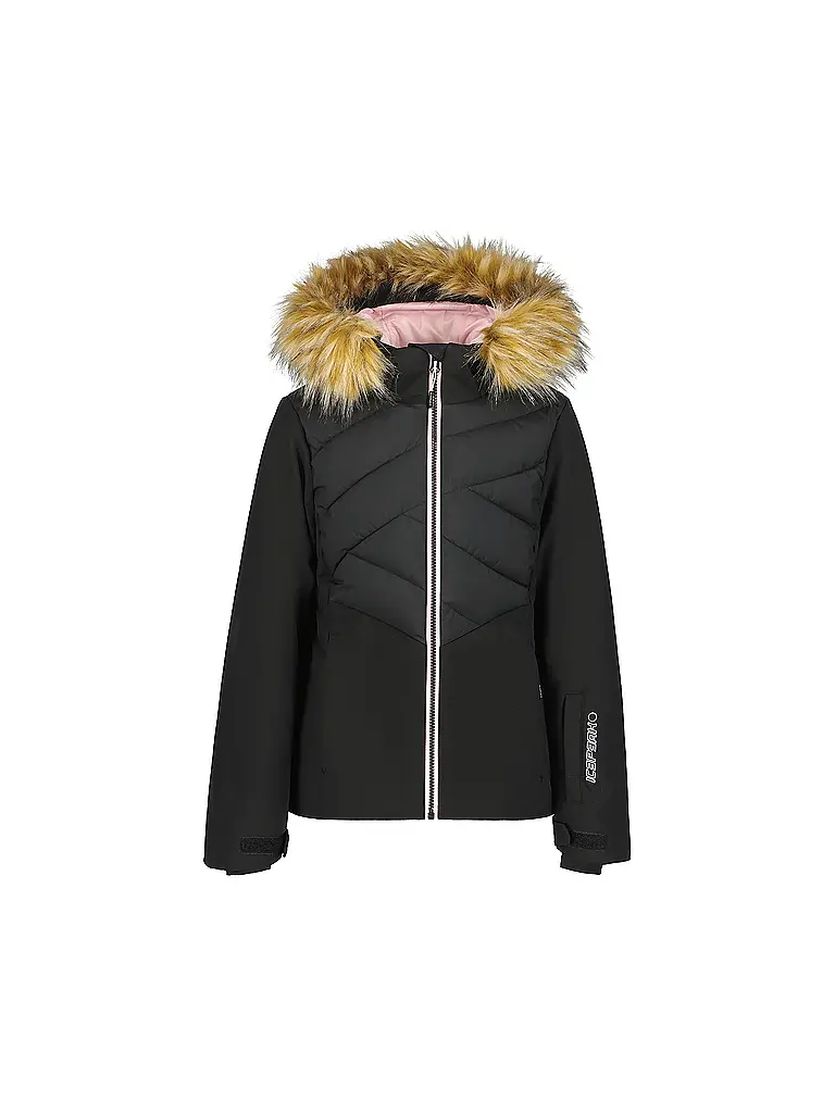 ICEPEAK | Veste de ski fille Laval Jr | Noir