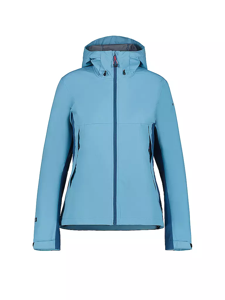 ICEPEAK | Veste hybride softshell à capuche Bryant pour femmes | Bleu clair