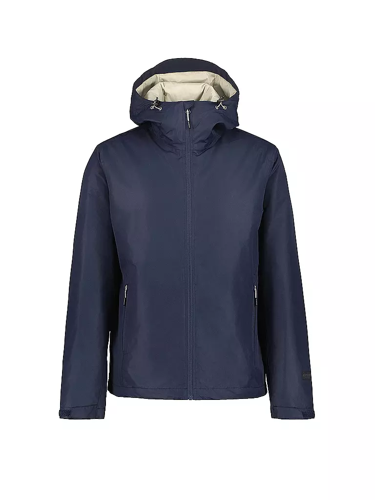 ICEPEAK | Veste isolante à capuche Berbeau pour hommes | Bleu foncé