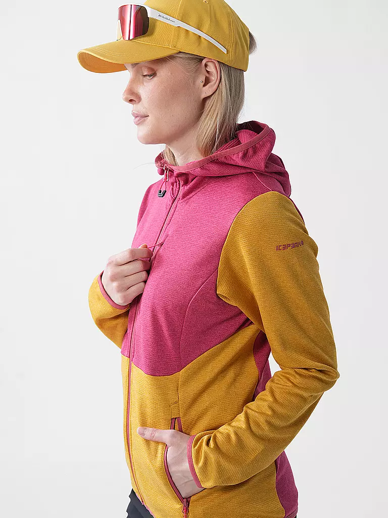 ICEPEAK | Veste polaire à capuche Banks pour femmes |