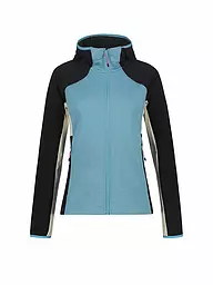 ICEPEAK | Veste polaire à capuche Basile pour femmes | Bleu clair