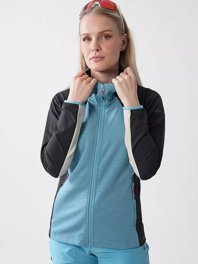 ICEPEAK | Veste polaire à capuche Basile pour femmes |