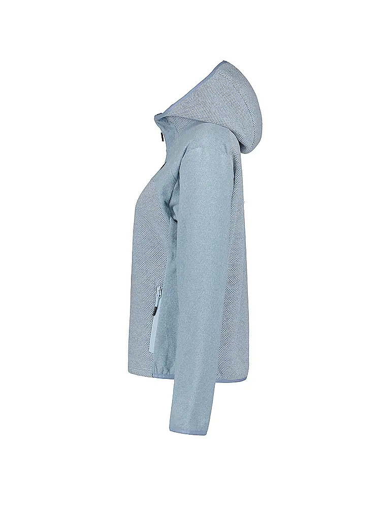 ICEPEAK | Veste polaire à capuche Bradgate pour femmes | Bleu clair
