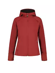 ICEPEAK | Veste polaire à capuche Dahlen pour femmes | Rouge foncé