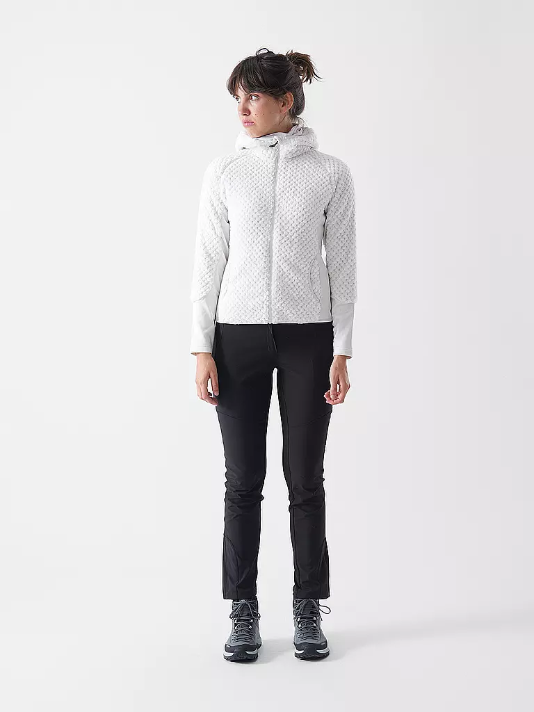 ICEPEAK | Veste polaire à capuche Daisetta pour femmes | Blanc