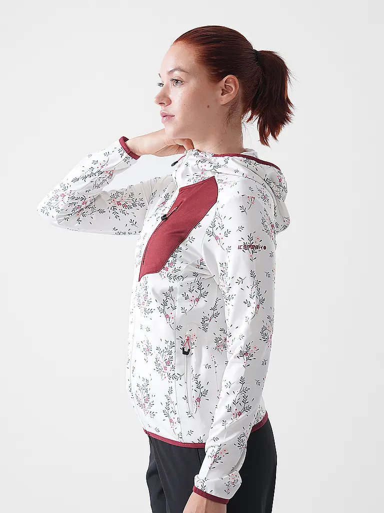 ICEPEAK | Veste polaire à capuche Donnelly pour femmes |