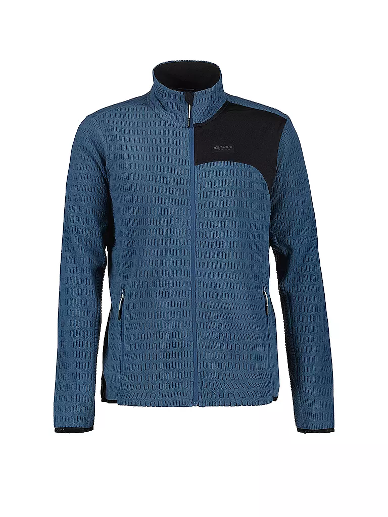 ICEPEAK | Veste polaire Bowdo pour homme | Bleu