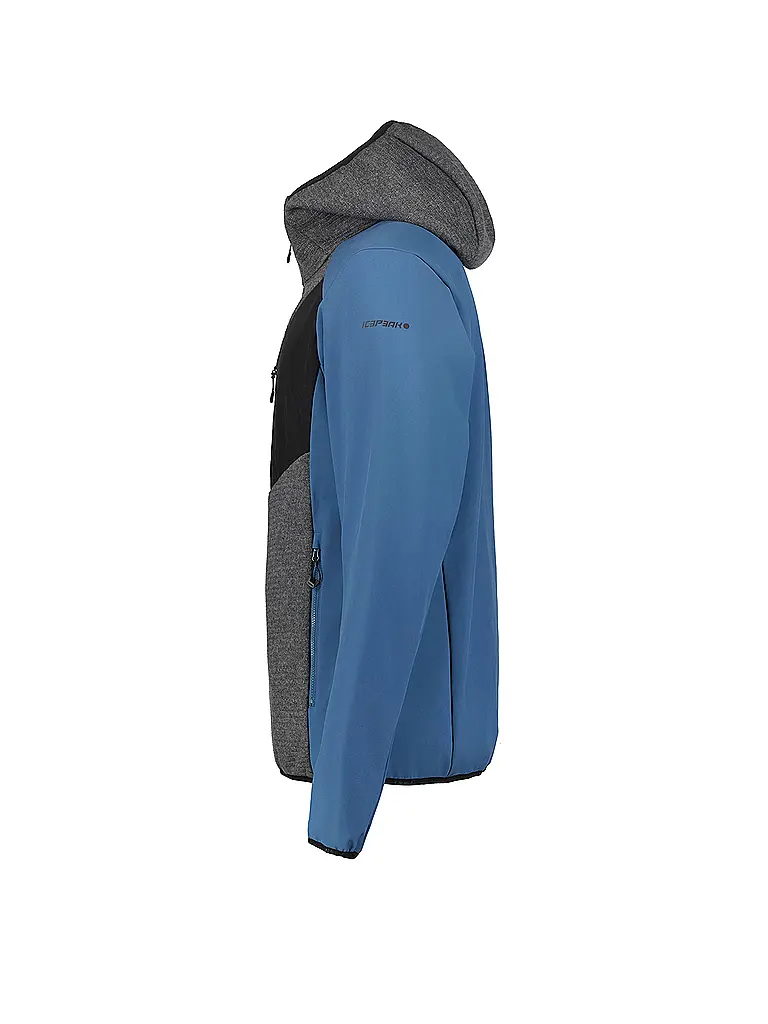 ICEPEAK | Veste polaire de randonnée pour homme Danfort à capuche |