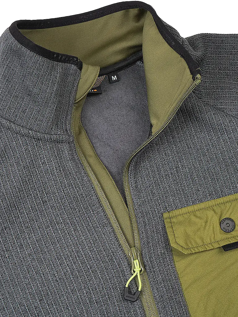 ICEPEAK | Veste polaire Doland pour homme | Gris