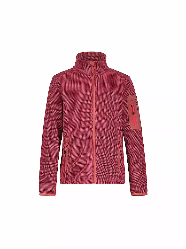 ICEPEAK | Veste polaire Kemnath pour fille | Rouge
