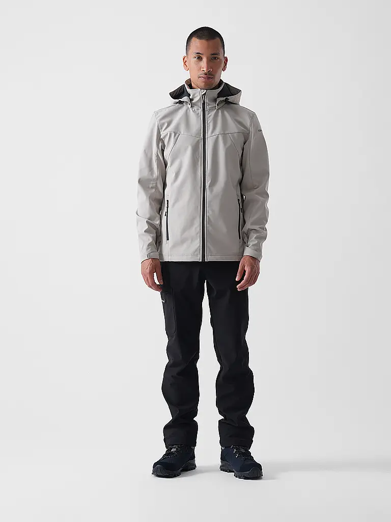 ICEPEAK | Veste softshell à capuche Brimfield pour homme | Crème