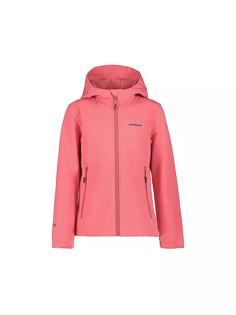 ICEPEAK | Veste softshell à capuche Korby Jr pour fille | Corail