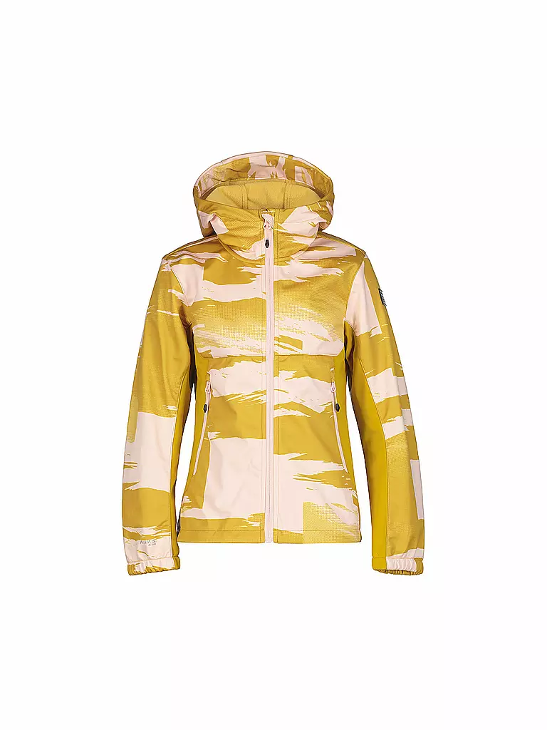 ICEPEAK | Veste softshell fille Kingstree à capuche | Moutarde