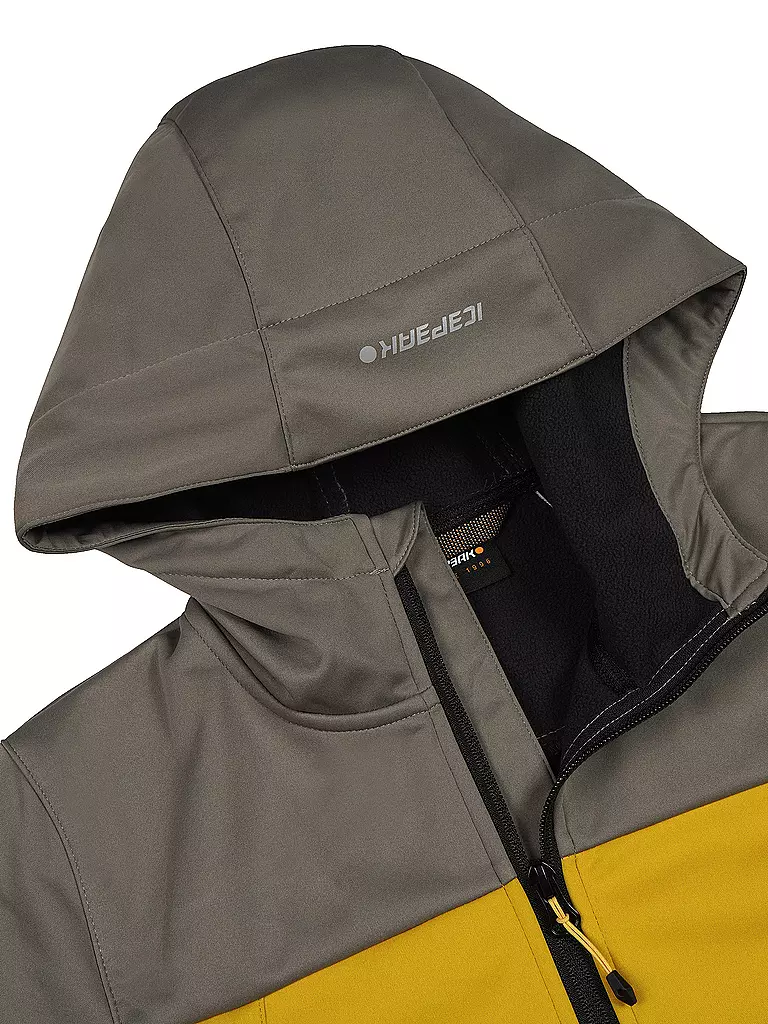 ICEPEAK | Veste softshell garçon Kline Jr | Moutarde