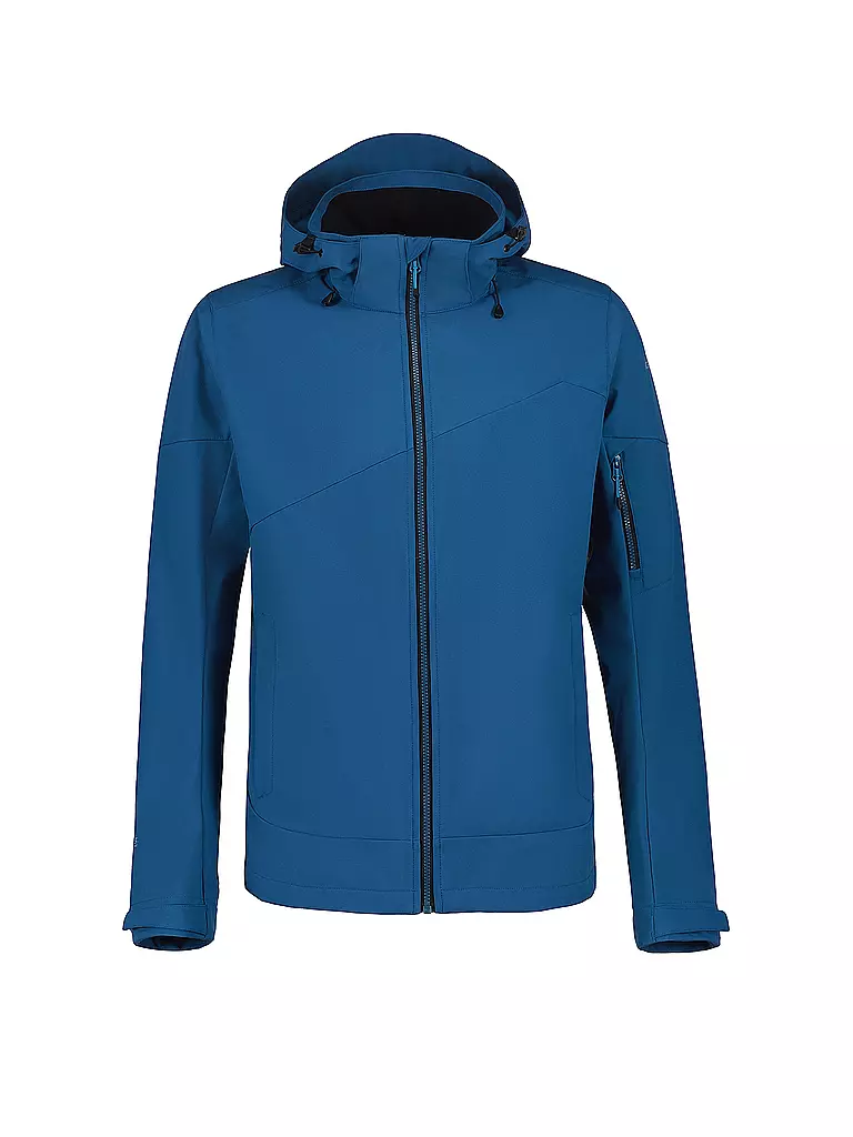 ICEPEAK | Veste softshell homme Barmstedt à capuche | Bleu
