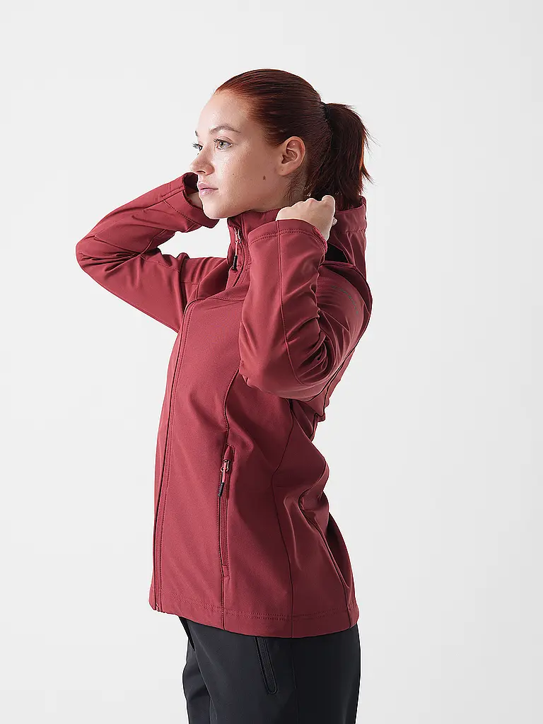 ICEPEAK | Veste softshell pour femme Brenham Uni à capuche |