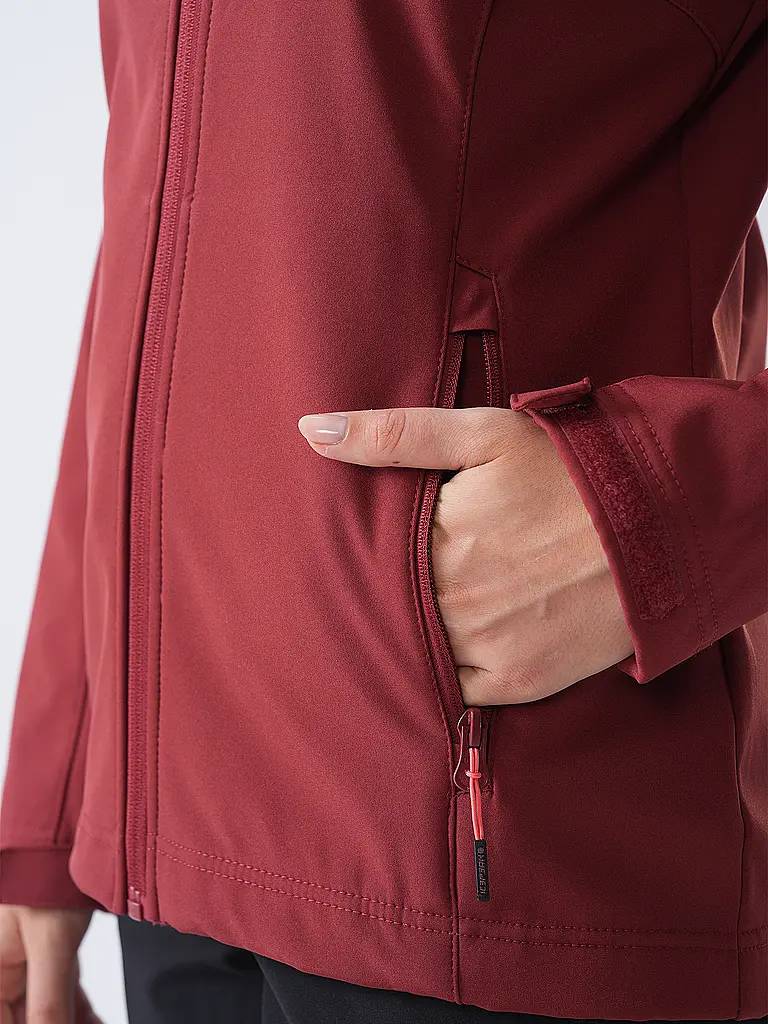 ICEPEAK | Veste softshell pour femme Brenham Uni à capuche |