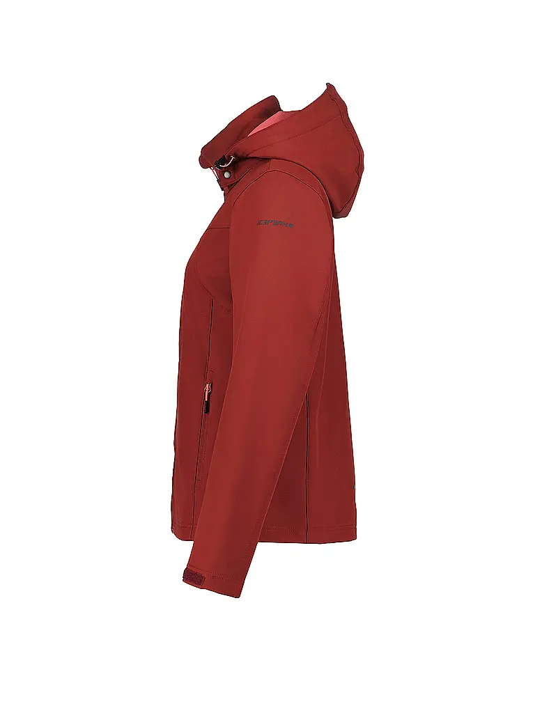 ICEPEAK | Veste softshell pour femme Brenham Uni à capuche |